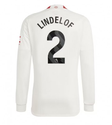 Manchester United Victor Lindelof #2 Koszulka Trzecich 2023-24 Długi Rękaw